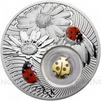 2012 - Niue 2 NZD Lucky Coin - Ladybird - Proof
Click to view the picture detail.