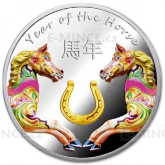 2014 - Niue 1 NZD - Year of the Horse - Proof
Click to view the picture detail.