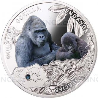 2014 - Niue 1 NZD - Mountain Gorilla - Proof
Click to view the picture detail.