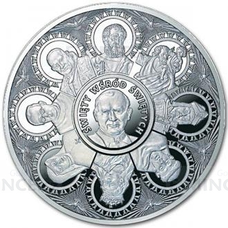 2014 - Niue 500 NZD 4 kg - The Saint among Saints - Pope John Paul II
Click to view the picture detail.