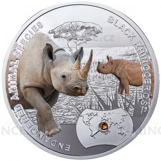 2014 - Niue 1 NZD - Black Rhinoceros - Proof
Click to view the picture detail.