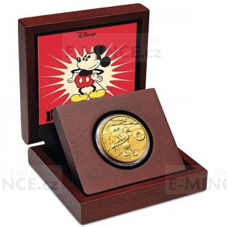 2014 - Niue 25 $ - Disney Gold Coin - Steamboat Willie - proof
Click to view the picture detail.