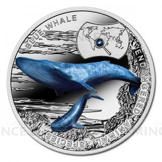 2015 - Niue 1 NZD - Blue Whale - Proof
Click to view the picture detail.