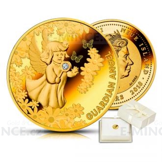 2018 - Niue 5 $ Guardian Angel Gold Coin - Proof
Click to view the picture detail.