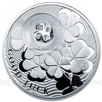2010 - Niue 1 NZD - Lucky Coin - Four-Leaf Clover - Proof
Click to view the picture detail.