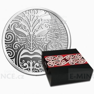 2013 - Nov Zland 1 $ - Stbrn mince Maori Art - Koru
Kliknutm zobrazte detail obrzku.