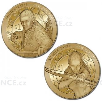 2013 - New Zealand 2 $ - The Hobbit: The Desolation of Smaug Brilliant Uncirculated Coin Set
Click to view the picture detail.