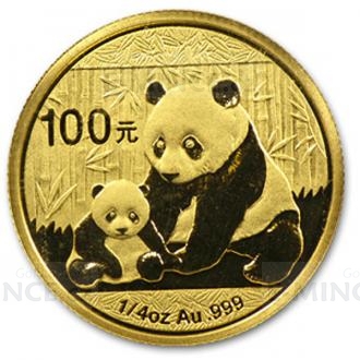 2012 - China 100 Y China Gold Panda 1/4 oz
Click to view the picture detail.