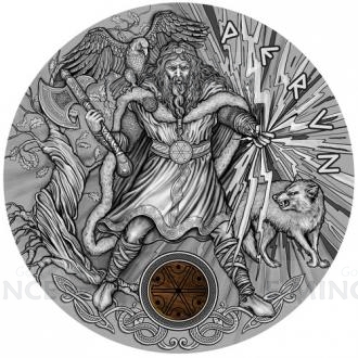 2018 - Niue 2 NZD Perun - Slavic God - Antique Finish
Click to view the picture detail.
