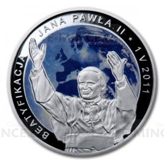2011 - Poland 20 ZL - Beatification of John Paul II - Proof
Click to view the picture detail.
