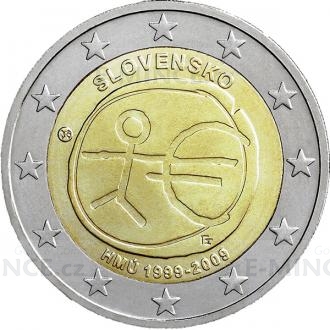 2009 - 2 € Slovakia - 10th anniversary of Economic and Monetary Union - Unc
Click to view the picture detail.