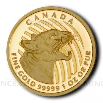 2015 - Kanada 200 $ Knurrender Puma/Growling Cougar - PP
Klicken Sie zur Detailabbildung.