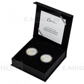 2023 - Niue 1 NZD Set of two Silver Coins St. Vitus Treasure - Relics of st Wenceslas - Proof
Click to view the picture detail.