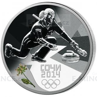 2013 - Russia 3 RUB - Sochi 2014 - Curling
Click to view the picture detail.