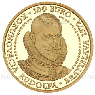 2022 - Slovakia 100  Bratislava Coronations - 450th Anniversary of the Coronation of Rudolf - Proof
Click to view the picture detail.