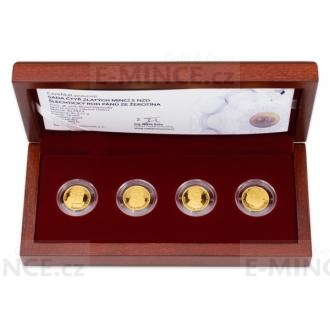 2016 - Niue 20 NZD Set of Four Gold Coins Lords of Zerotin Noble Family - Proof
Click to view the picture detail.