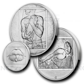 Set of 3 Silver Medals Jan Saudek - No 70
Click to view the picture detail.