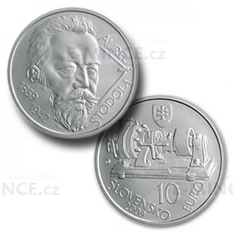 2009 - Slovakia 10 € - Aurel Stodola - 150th Anniversary - Proof
Click to view the picture detail.