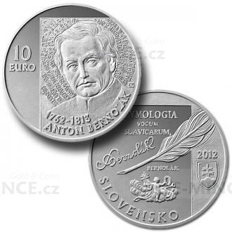 2012 - Slovakia 10 € - Anton Bernolák - UNC
Click to view the picture detail.