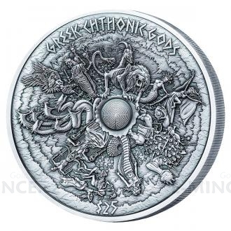 2017 - Samoa 25 $ Greek Chthonic Gods - Antique
Click to view the picture detail.