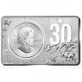 2018 - Canada 3 oz Silver Set 30th Anniversary of the Silver Maple Leaf - BU
Click to view the picture detail.