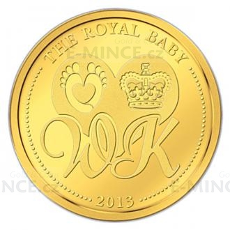 2013 - Seychely 25 SCR - The Royal Baby Gold - Proof
Kliknutm zobrazte detail obrzku.