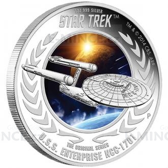 2015 - Tuvalu 1 $ Star Trek - U.S.S. Enterprise NCC-1701 - Proof
Click to view the picture detail.