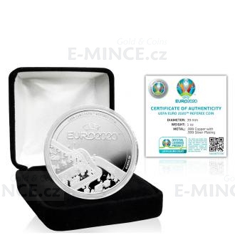 Official UEFA EURO 2020 Referee Coin
Click to view the picture detail.