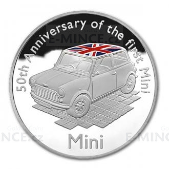 2009 - Great Britain 10 GBP - 50th Anniversary of the Mini - Proof
Click to view the picture detail.