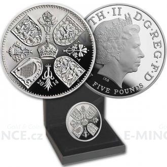2014 - Great Britain 5 GBP - The First Birthday of Prince George - Proof
Click to view the picture detail.