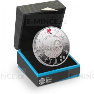 2012 - Great Britain 5 GBP - London 2012 UK Olympic Silver Proof Coin
Click to view the picture detail.