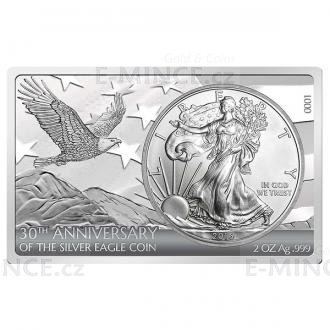 2016 - USA 30th Anniversary of the American Silver Eagle Coin
Click to view the picture detail.
