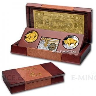 2010 - USA - American Buffalo Premium Set - 5th Anniversary - Proof
Click to view the picture detail.