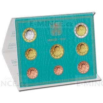 2013 - Vatican 3,88 € - Coin Set Benedikt XVI - UNC
Click to view the picture detail.