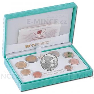 2013 - Vatican 23,88 € - Coin Set Benedikt XVI - Proof
Click to view the picture detail.
