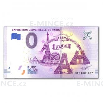Euro Souvenir 0 Euro 2019-1 - Exposition Universelle de Paris 1889
Klicken Sie zur Detailabbildung.