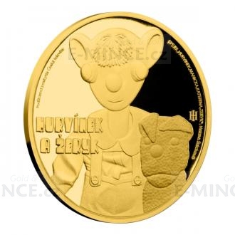 2016 - Niue 5 $ Hurvinek and Zeryk Gold Coin - Proof
Click to view the picture detail.