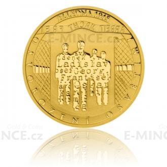 2015 - Niue 5 $ - The Liberation of Auschwitz Gold Coin - Proof
Click to view the picture detail.