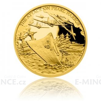 2016 - Niue 5 NZD Gold Coin Attack on Pearl Harbor - Proof
Click to view the picture detail.