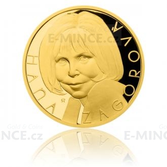 Gold One-ounce Medal Hana Zagorová - Proof
Click to view the picture detail.
