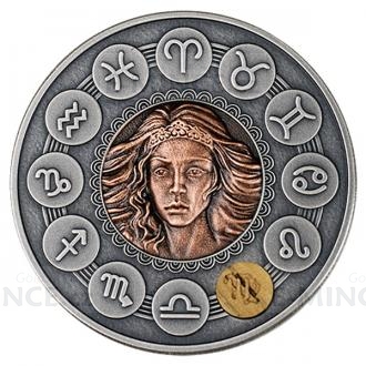 2019 - Niue 1 $ Zodiac Signs - Virgo - Antique Finish
Click to view the picture detail.