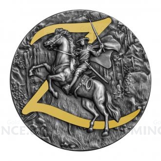 2021 - Niue 5 NZD Zorro - Antique Finish
Click to view the picture detail.