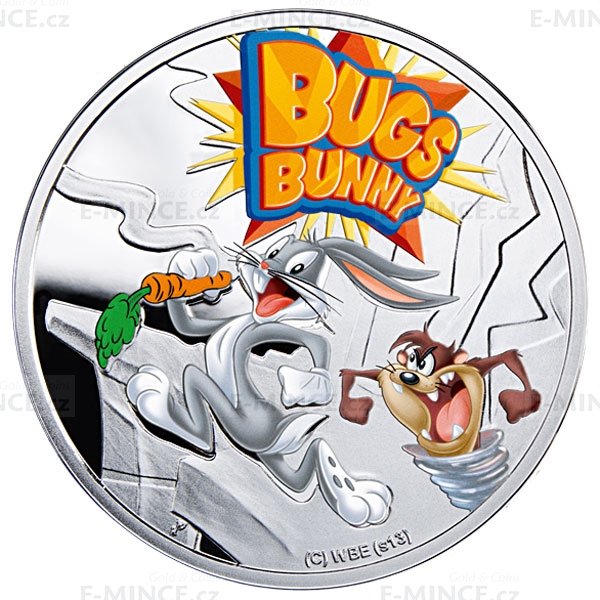 2013 - Niue 1 NZD - Bugs Bunny - Proof  - numismatika