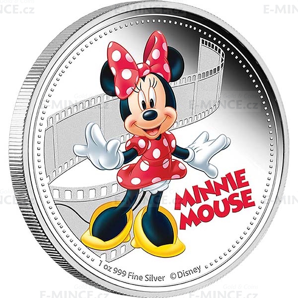 Niue 2014 $2 Disney Mickey & Friends Daisy Duck 1 Oz Silver Coin 